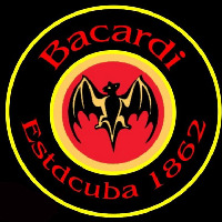 Bacardi Estdcuba 1862 24x24 Rum Sign Neonreclame