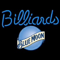 Blue Moon Billiards Te t Pool Beer Sign Neonreclame