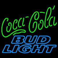 Bud Light Coca Cola Green Neonreclame