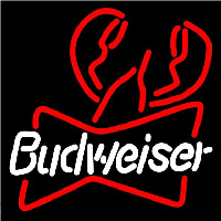 Budweiser Lobster Beer Sign Neonreclame