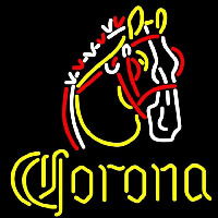 Corona Horse Beer Sign Neonreclame