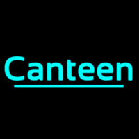 Cursive Canteen Neonreclame