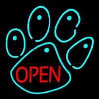 Dog Open Logo Neonreclame