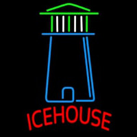 Ice House Light House Art Beer Sign Neonreclame