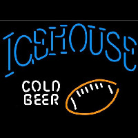 Icehouse Football Cold Beer Sign Neonreclame