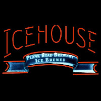 Icehouse Plank Road Brewery Red Beer Sign Neonreclame