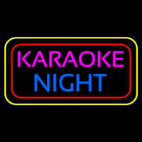 Karaoke Night Colorful Neonreclame