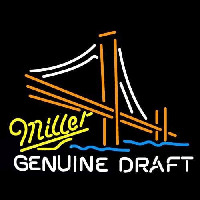 Miller Golden Gate Bridge Beer Sign Neonreclame
