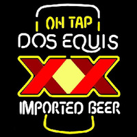 On Tap Dos Equis Beer Sign Neonreclame