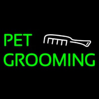 Pet Grooming With White Logo Neonreclame