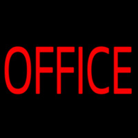 Red Office Neonreclame
