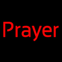 Red Prayer Neonreclame