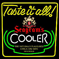 Seagrams Swagjuice Wine Coolers Beer Sign Neonreclame