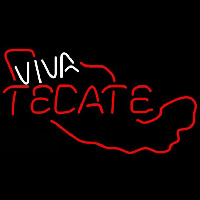 Tecate Viva Me ico Beer Sign Neonreclame