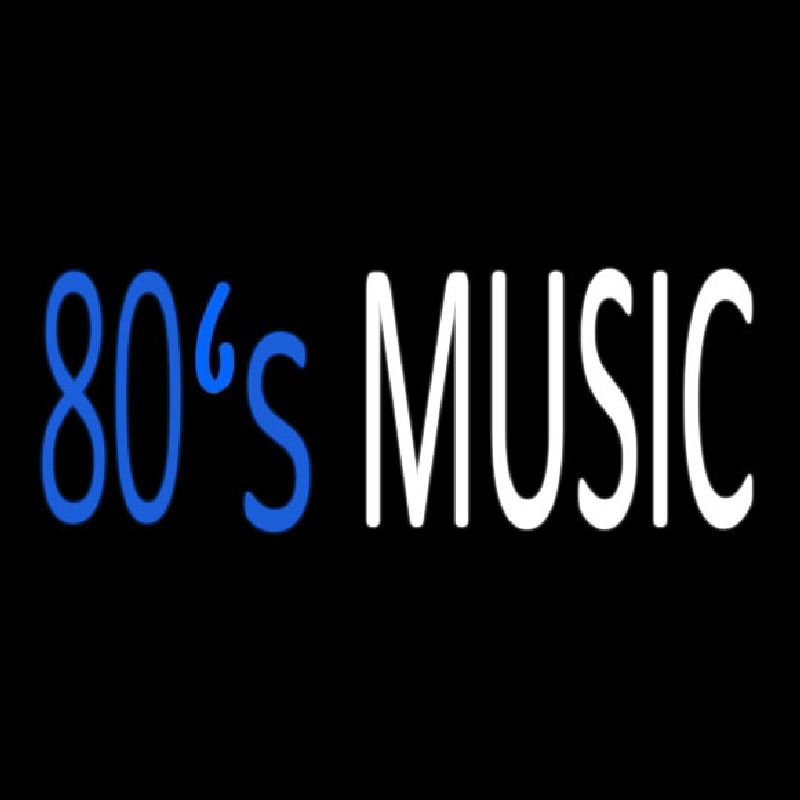 80s Music Neonreclame