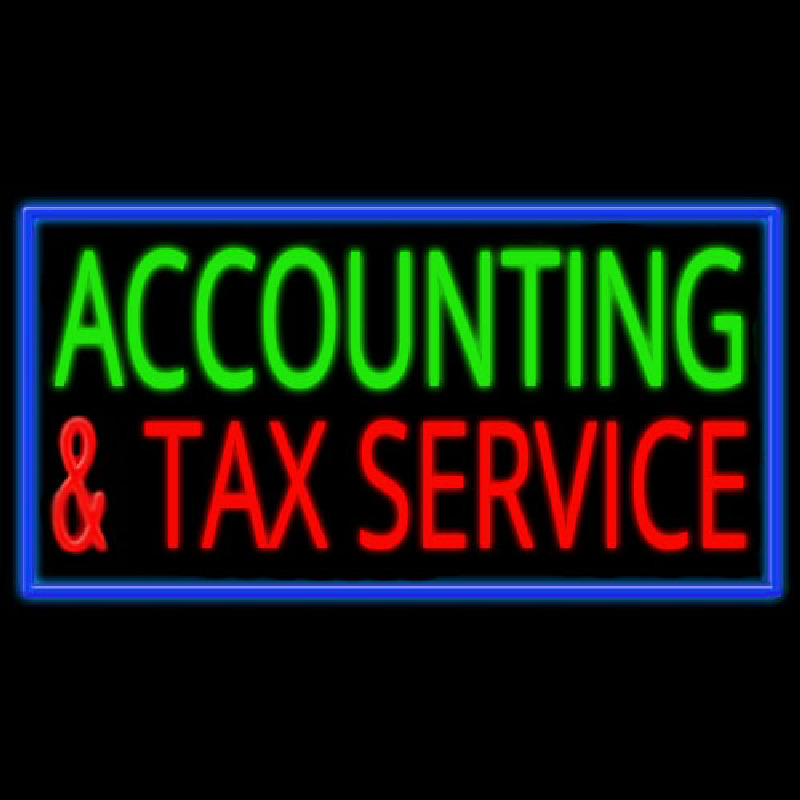 Accounting And Services Neonreclame