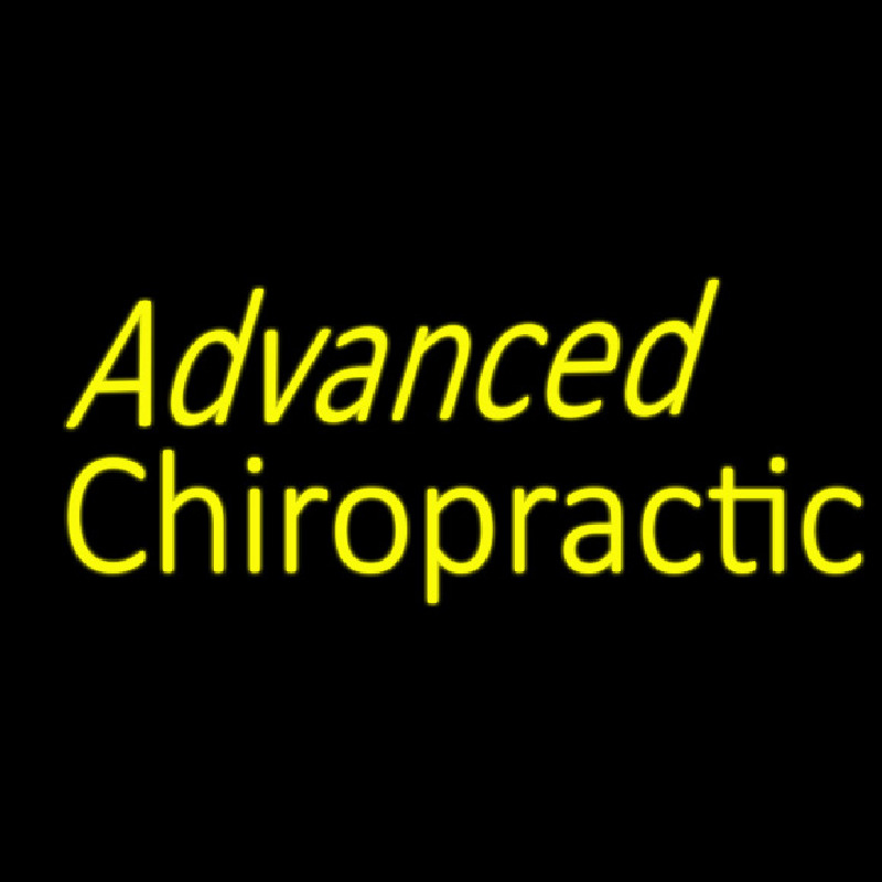 Advanced Chiropractic Neonreclame