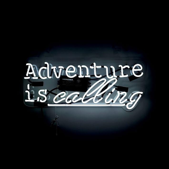 Adventure is Calling Neonreclame