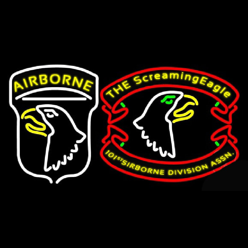 Airborne Division Screaming Eagle Neonreclame