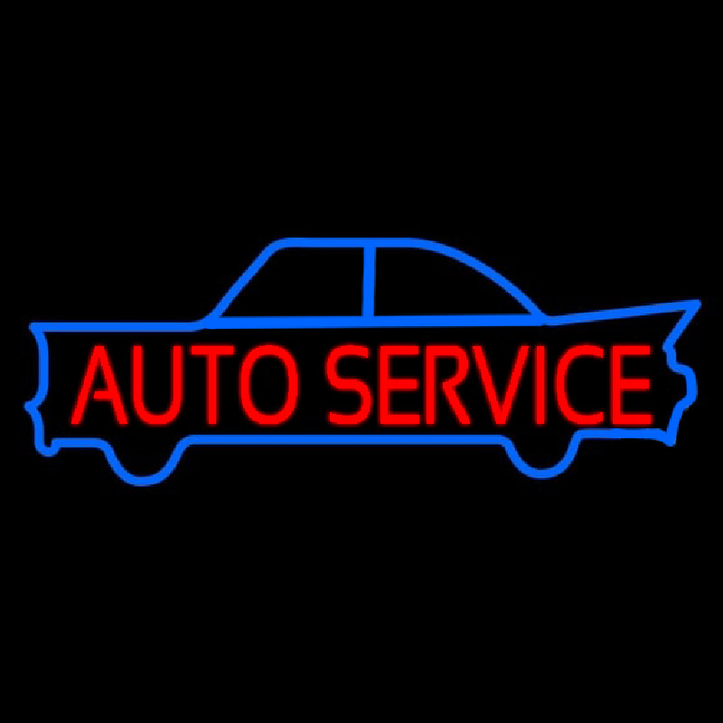 Auto Service Neonreclame