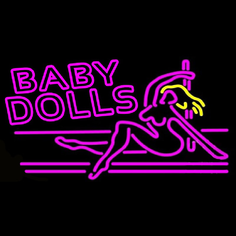 Baby Dolls Girls Strip Club Neonreclame