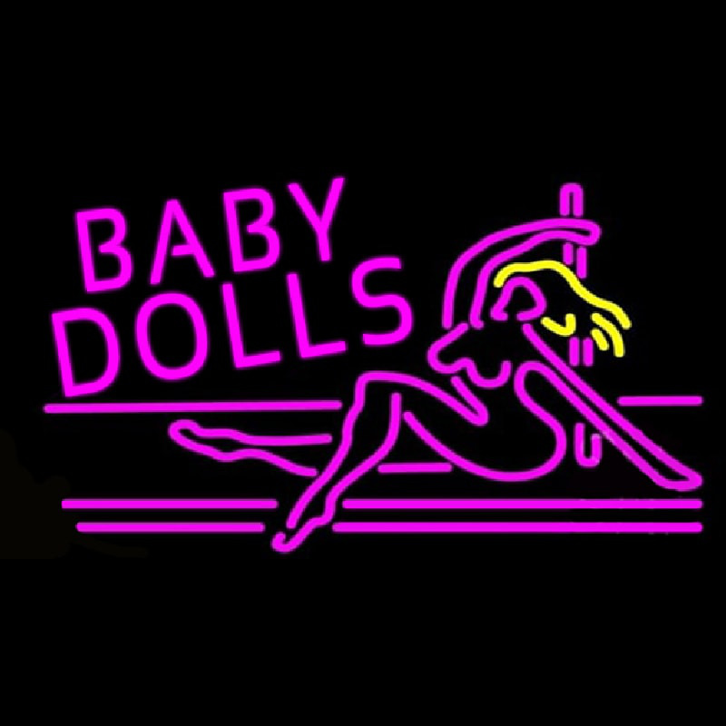 Baby Dolls Girls Strip Club Neonreclame