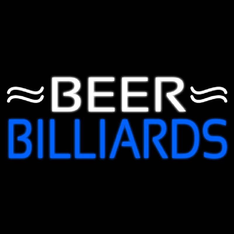 Beer Billiards 1 Neonreclame