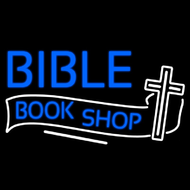 Bible Book Shop Neonreclame