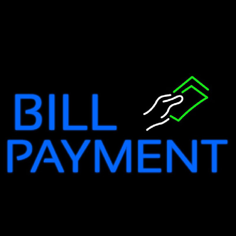 Bill Payment Neonreclame