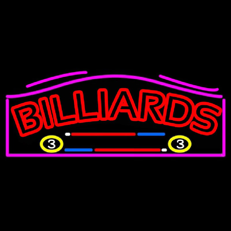 Billiards 1 Neonreclame