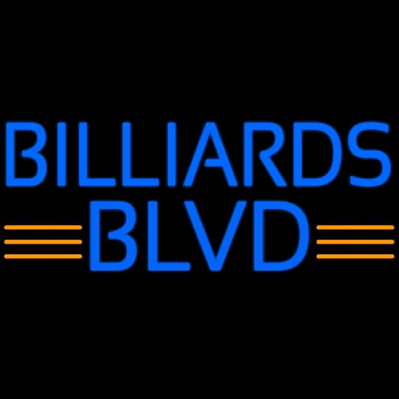 Billiards Blvd Neonreclame