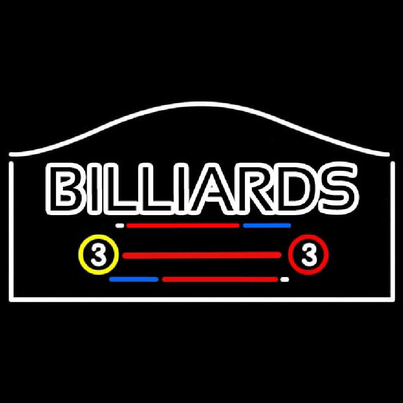 Billiards Neonreclame