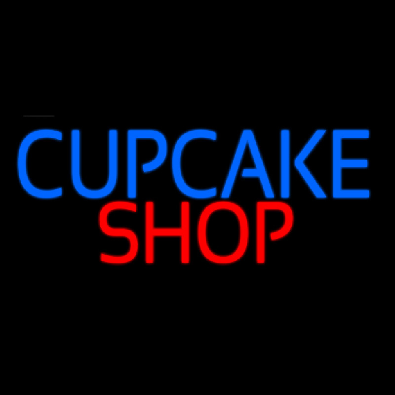 Block Cupcake Shop Neonreclame