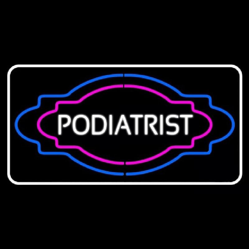 Block Podiatrist Neonreclame