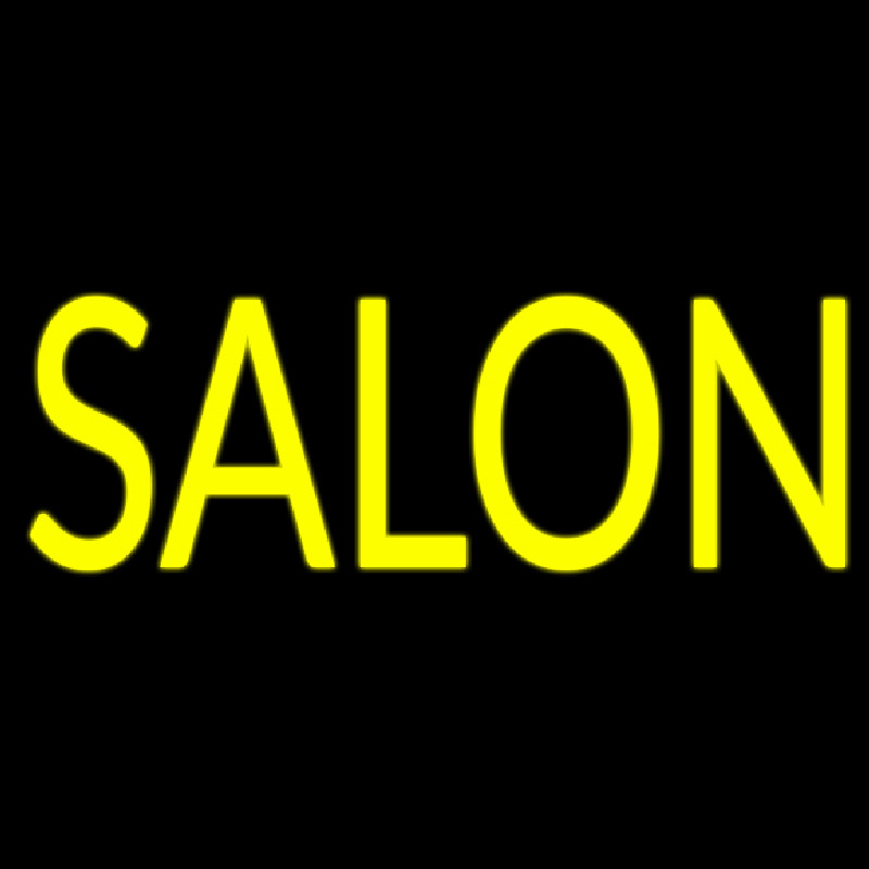 Block Yellow Salon Neonreclame