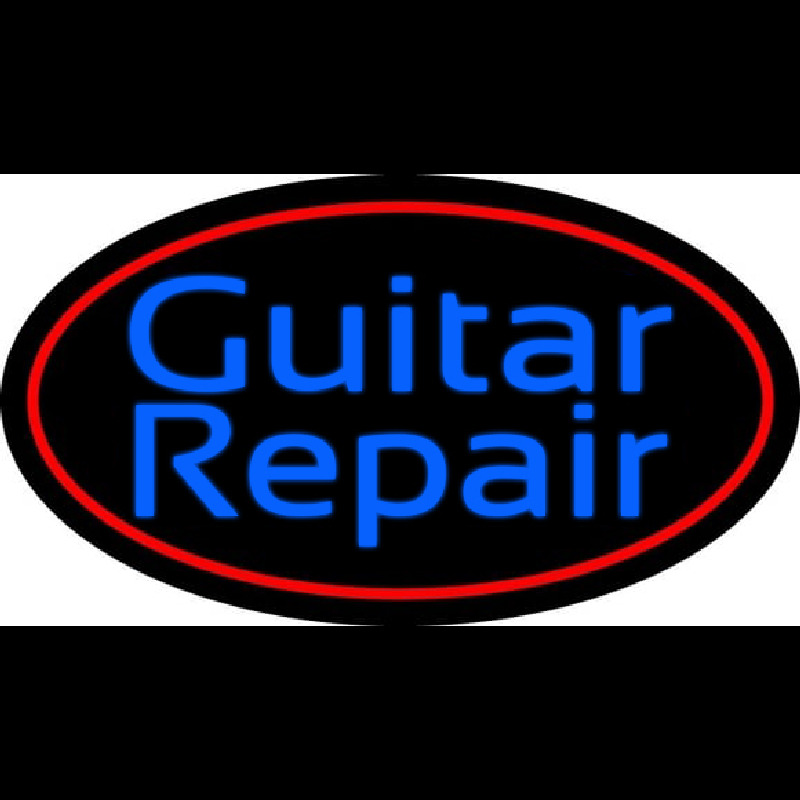 Blue Guitar Repair 4 Neonreclame