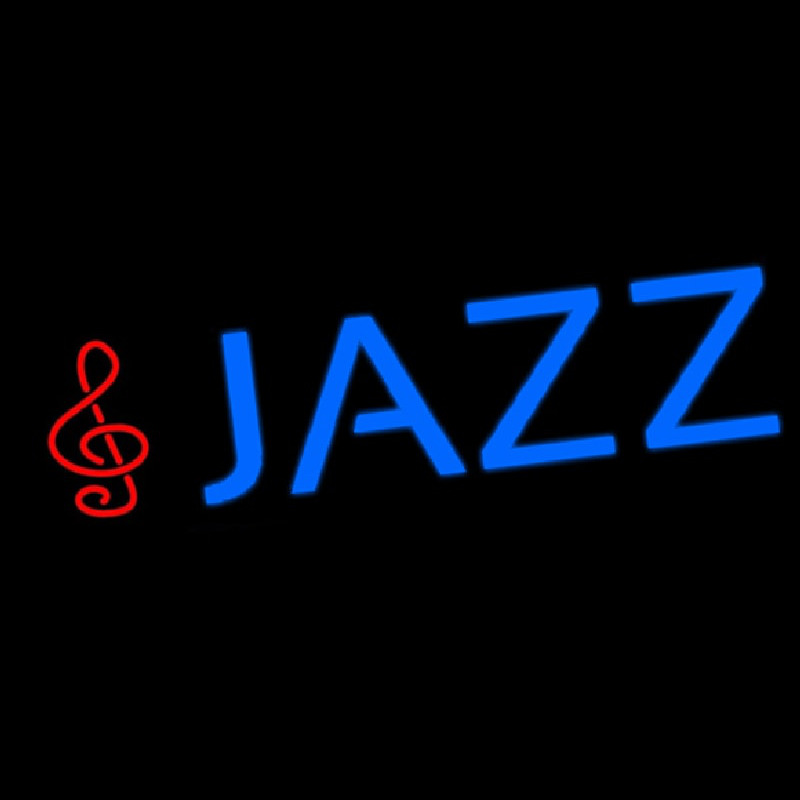 Blue Jazz With Note Neonreclame