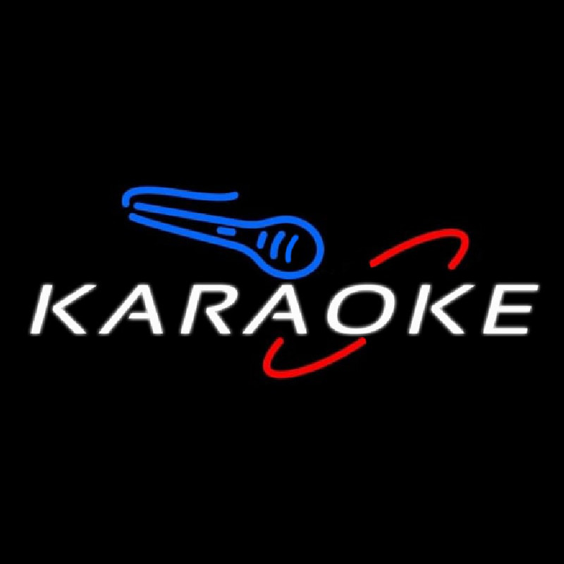 Blue Karaoke 1 Neonreclame