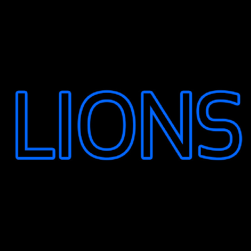 Blue Lions Neonreclame