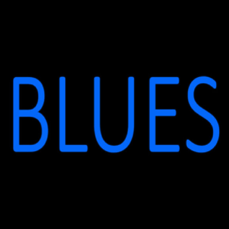 Blues Block Neonreclame