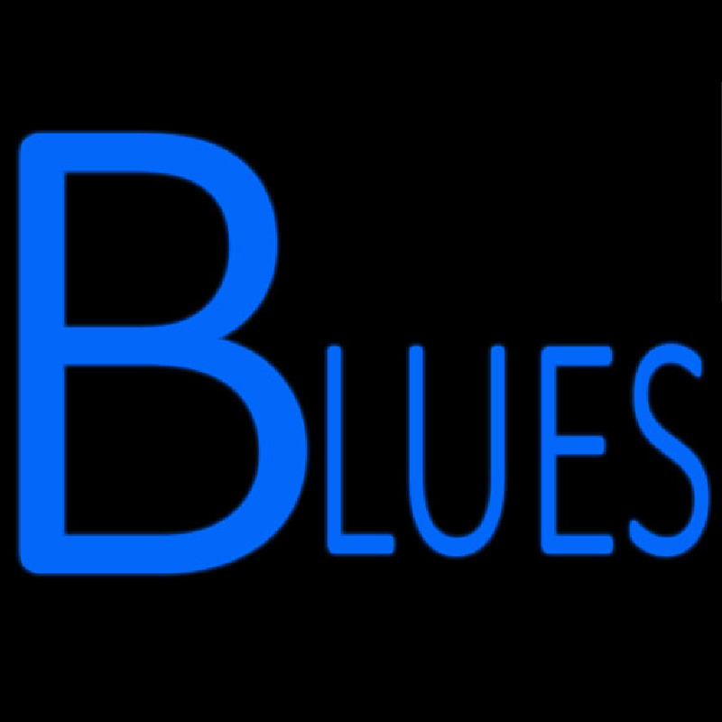 Blues Guitar Neonreclame