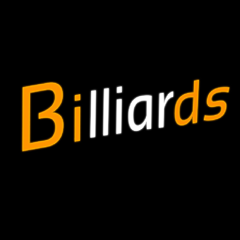 Border Billiards 2 Neonreclame