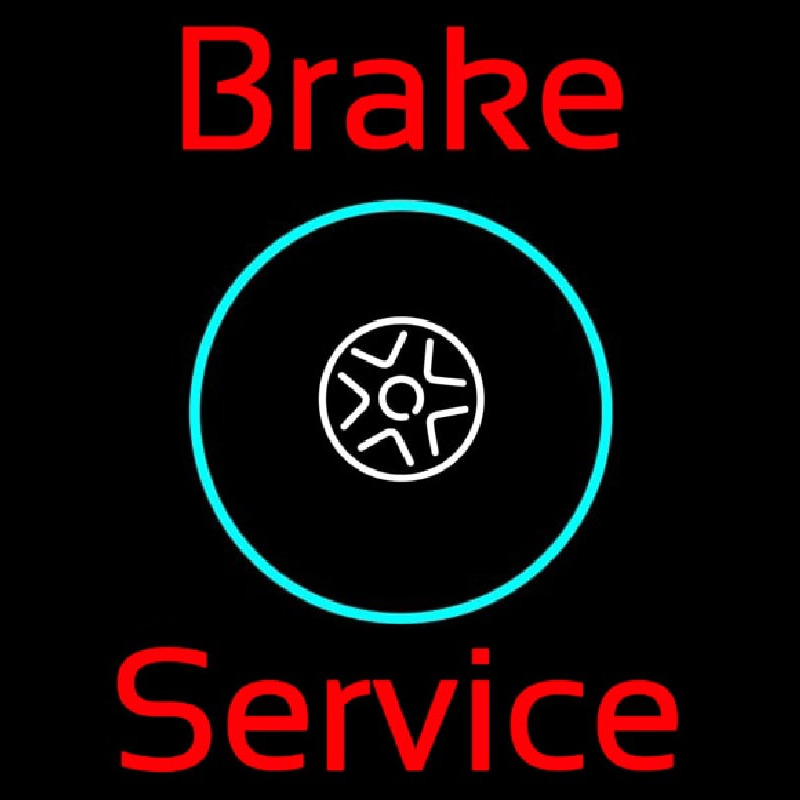 Brake Service Neonreclame