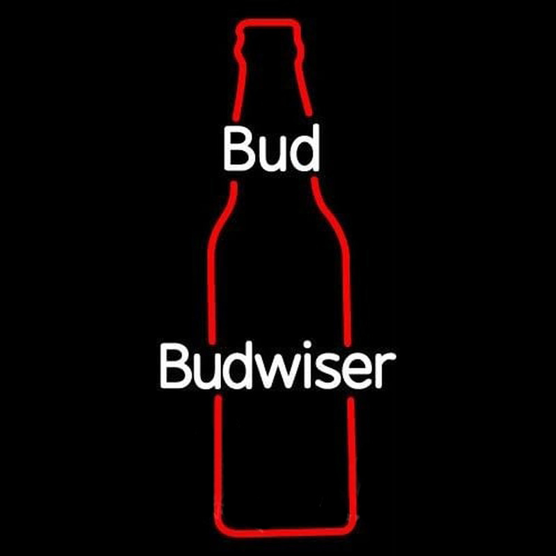 Bud Bottle Beer Sign Neonreclame