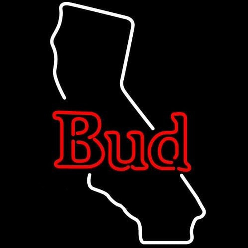 Bud California Beer Sign Neonreclame