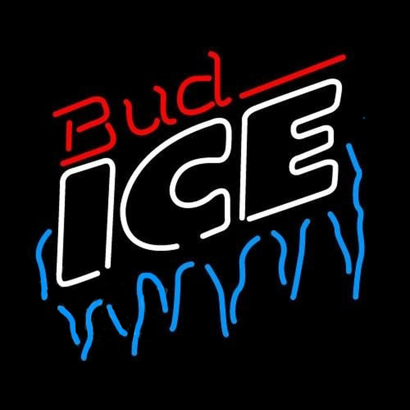 Bud Ice Icicles Beer Sign Neonreclame