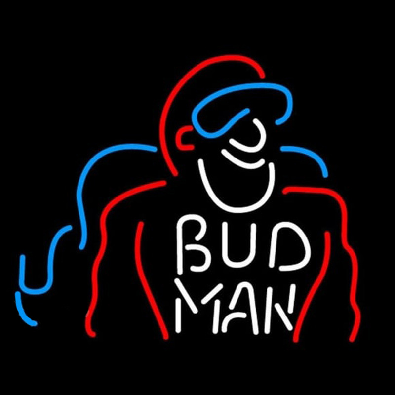 Bud Man Beer Sign Neonreclame