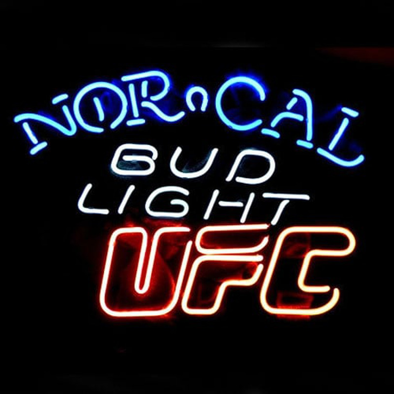 Bud Norcal Ufc Bier Bar Neonreclame