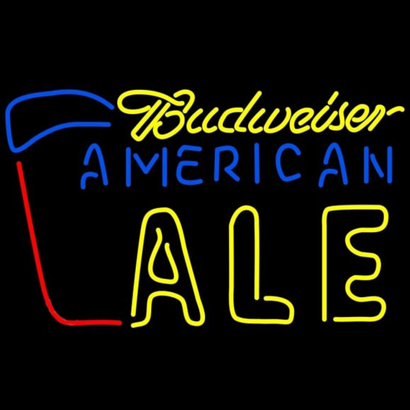 Budweiser American Ale Beer Sign Neonreclame