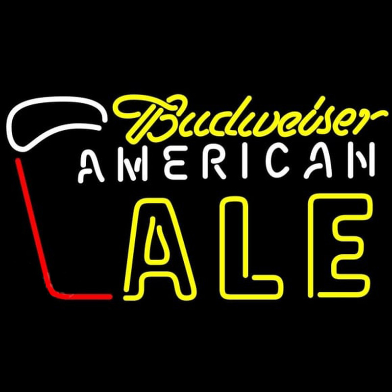 Budweiser American Ale Beer Sign Neonreclame